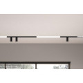 recessed surface suspendant magnetic track lighting system